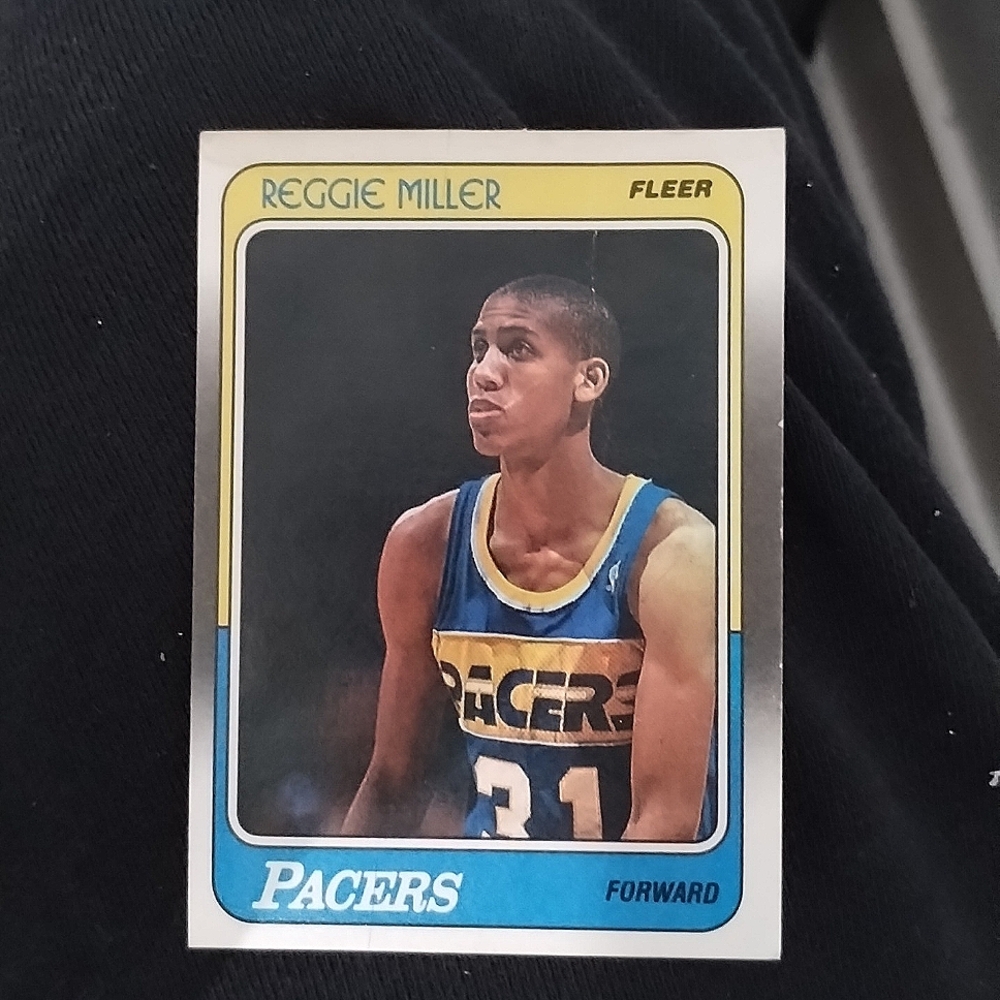 Reggie Miller rookie card